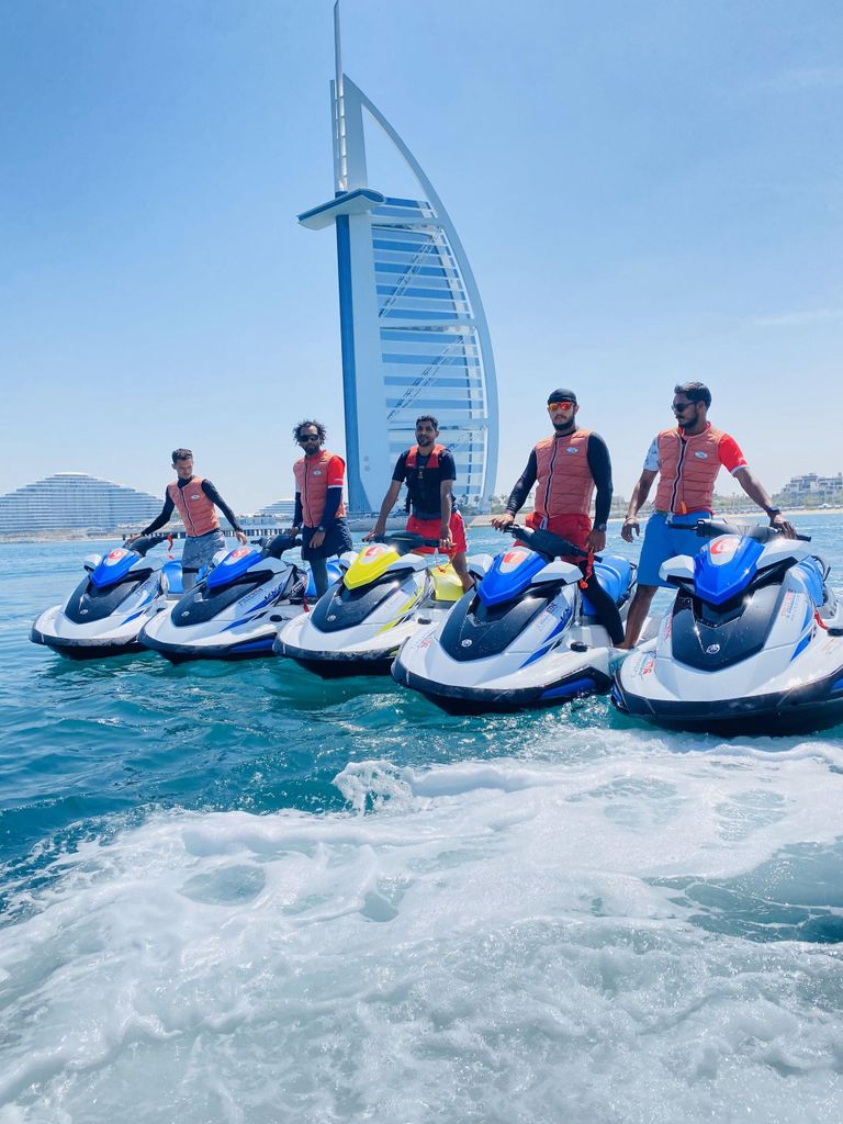 Dubai: Jetski-Tour zum Burj Al Arab und Atlantis