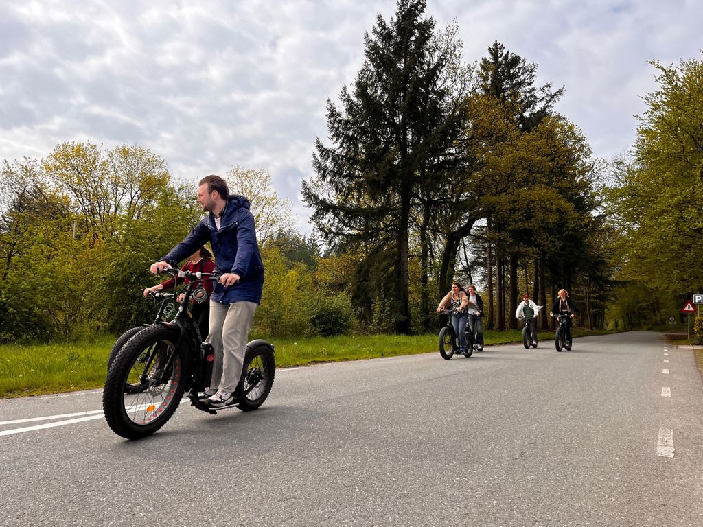 Entdecke die Region Veluwe auf coolen FATbikes mit FATtour ab Ede