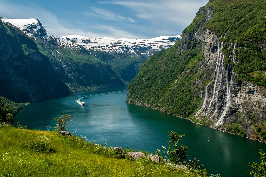Schönheit der Fjorde