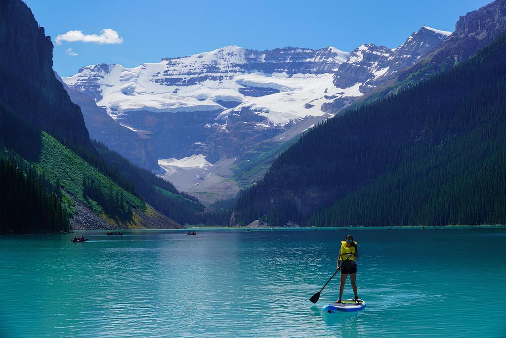 Banff: Lake Louise & Moraine Lake – Halbtagestour