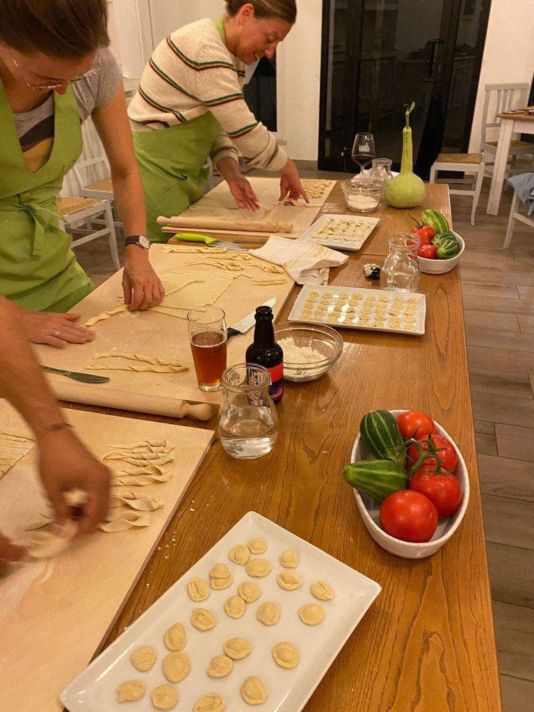 Otranto: Hausgemachter Pasta-Kurs mit Verkostung in einer einzigartigen Umgebung