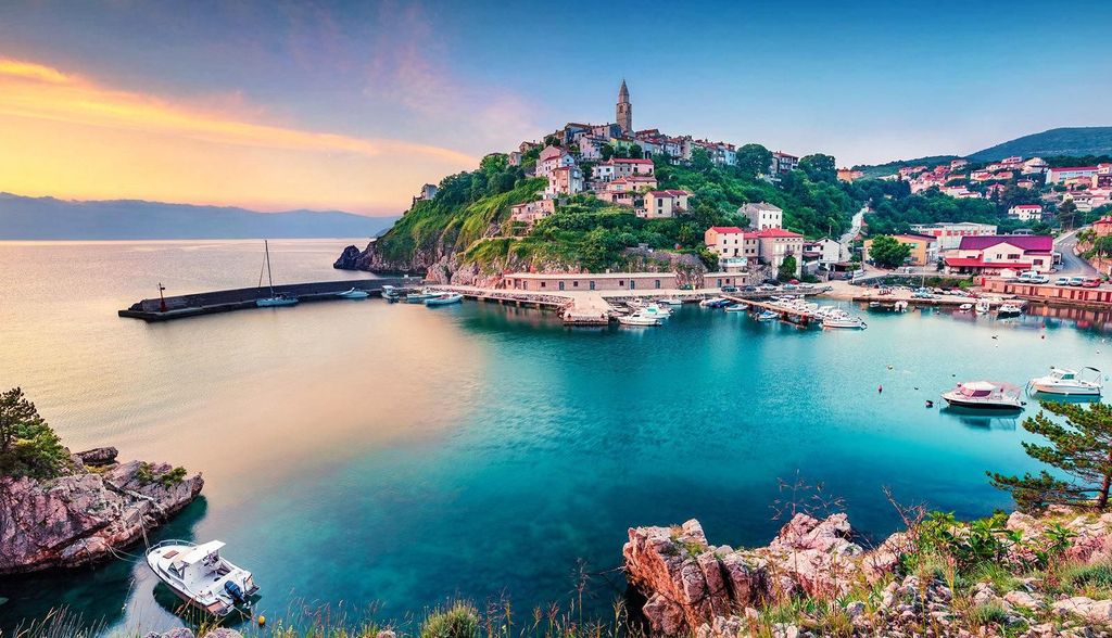 Von Rijeka aus: Goldene Insel Krk Tour