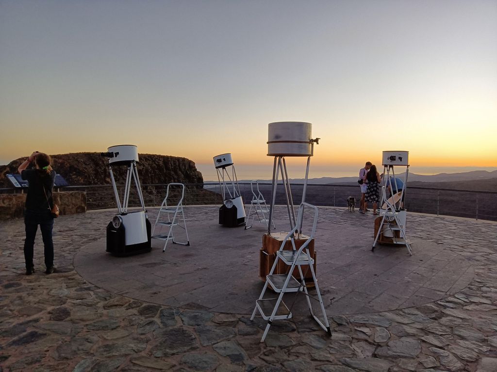Sternenbeobachtungstour (vorübergehend ausgesetzt aufgrund des Sturms Therese)