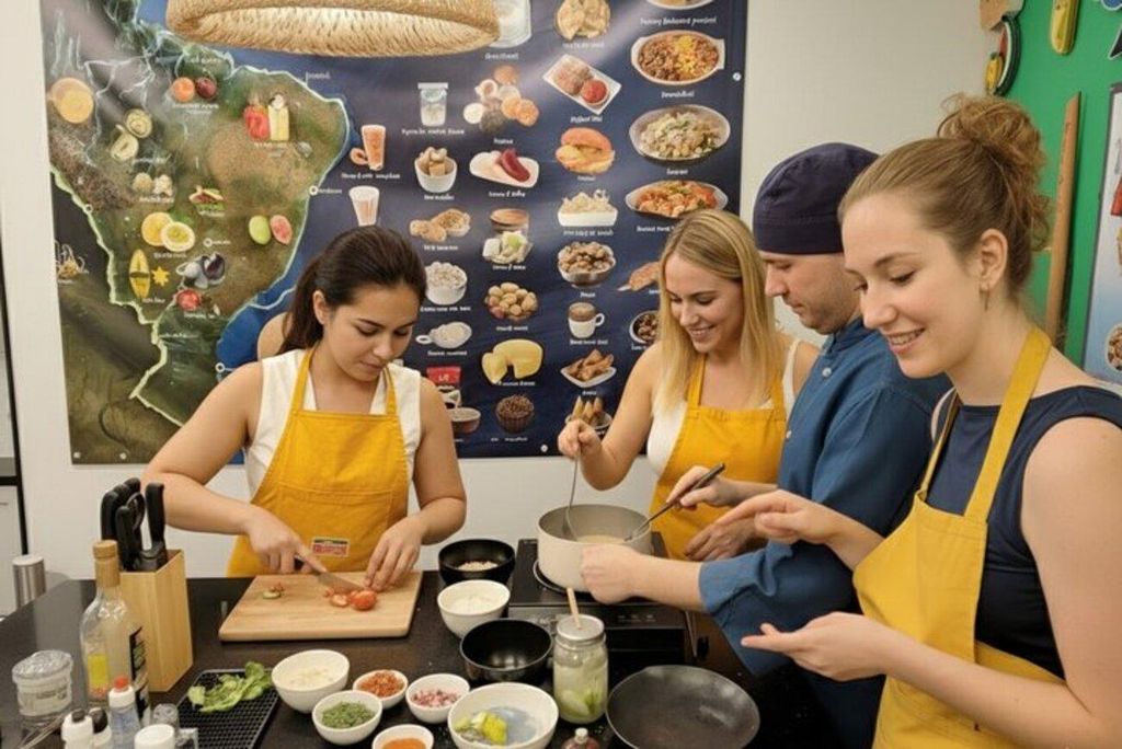 3-stündiger Kochkurs in Belo Horizonte: 7 Rezepte & Getränke