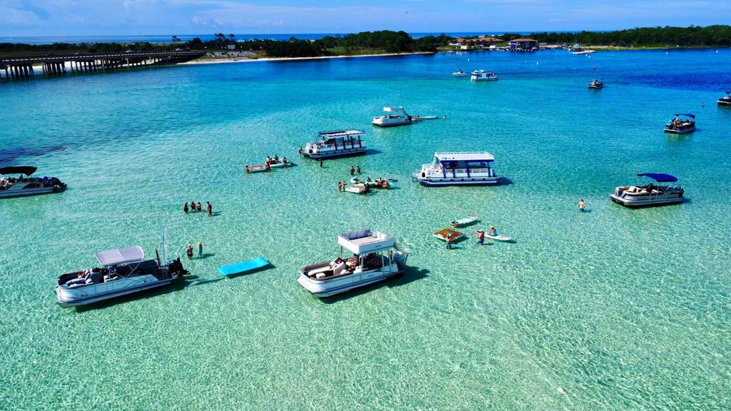 Destin: Öffentliche 3-stündige Tour zur Crab Island und zum Hafen