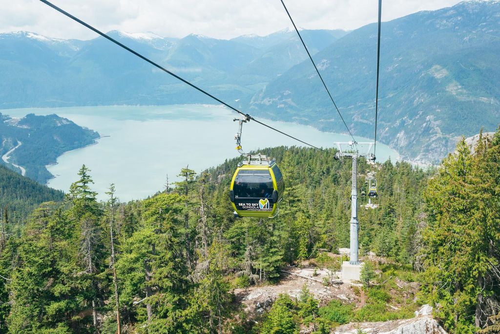Whistler, Sea to Sky Gondola und Shannon Falls Tagestour