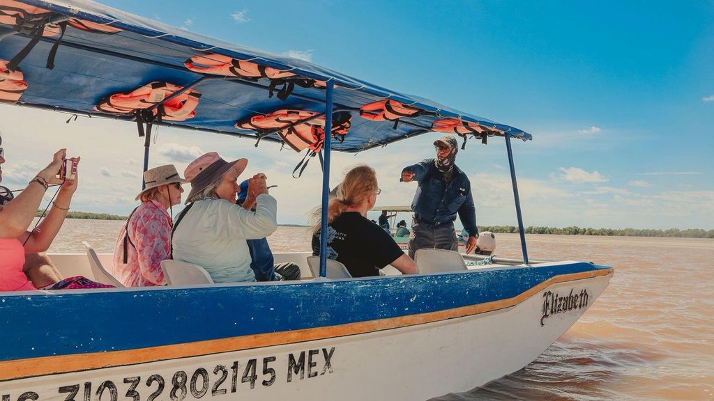 Von Mérida nach Celestún: Biosphäre, Flamingos & Strandausflug