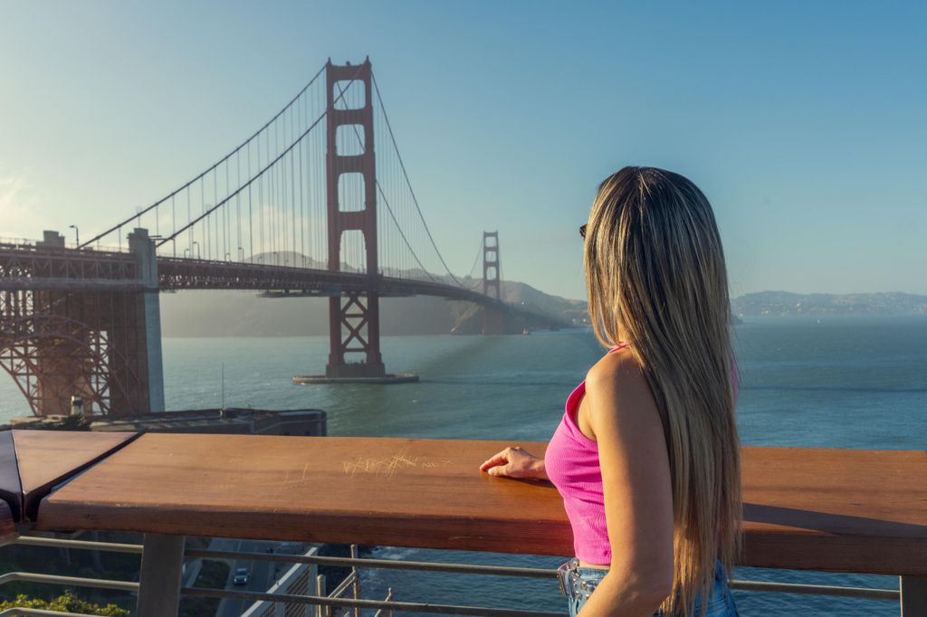 San Francisco: Professionelles Fotoshooting an der Golden Gate Bridge