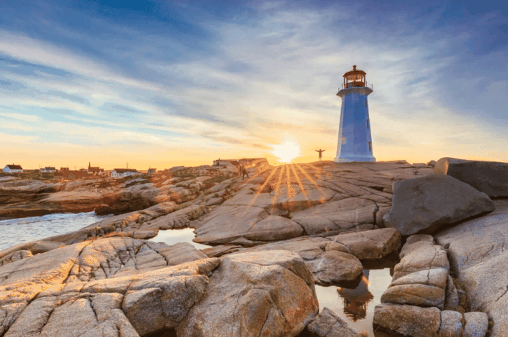 Halifax-Führung mit Sonnenuntergang in Peggy's Cove