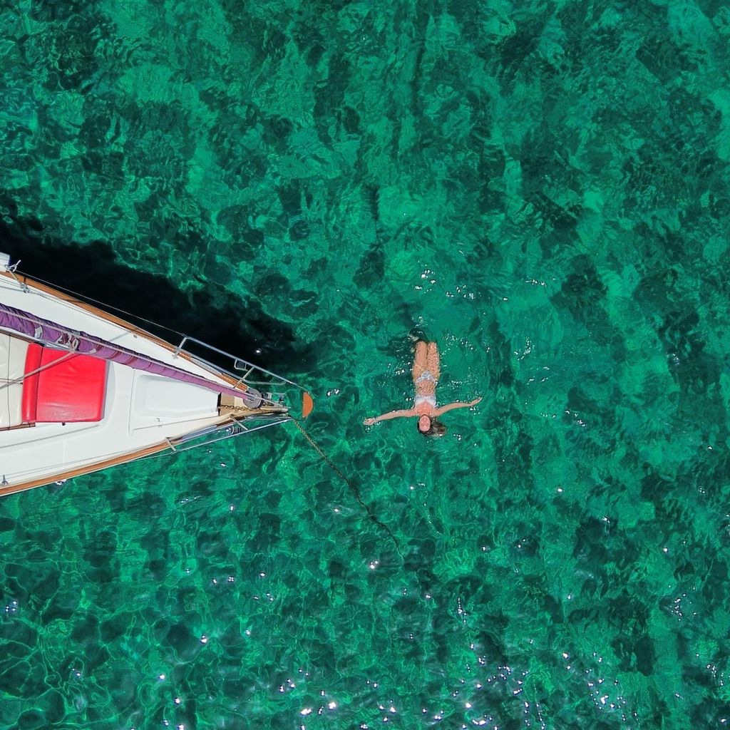 Skopelos: Ganztägiger Segeltörn nach Alonissos & Marine Park