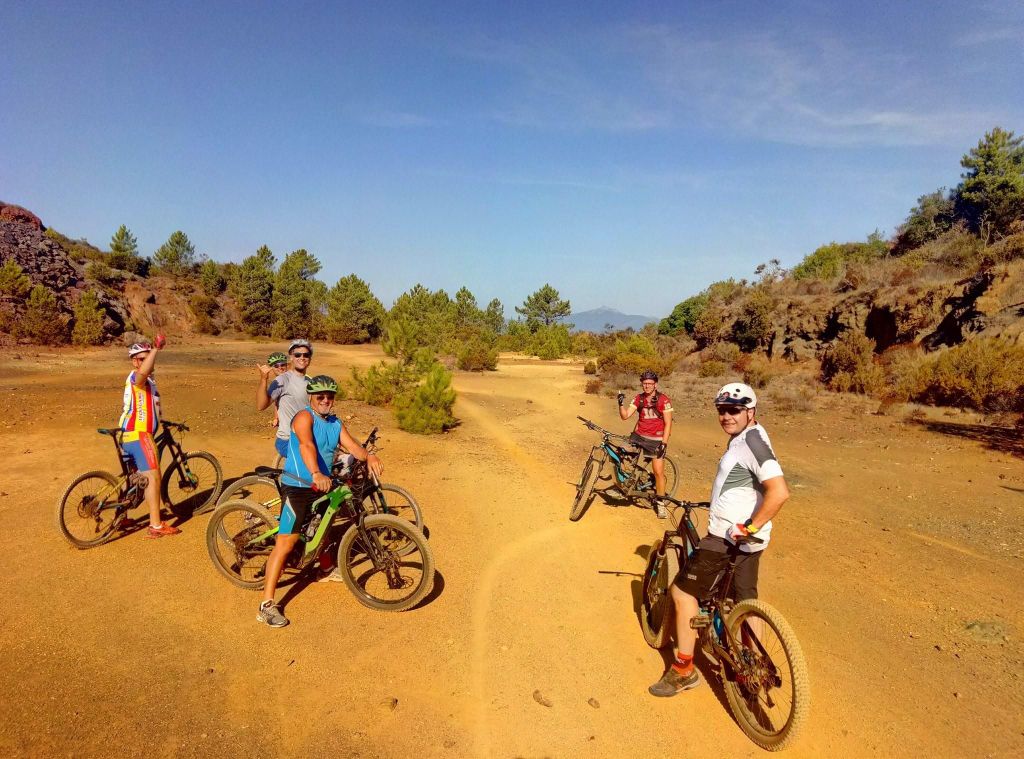 Mit dem E-Bike in den Minentunneln auf dem Monte Calamita Capoliveri
