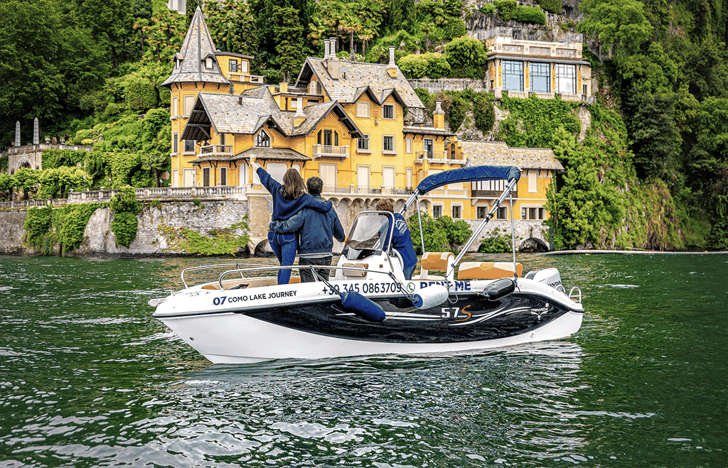 Comer See mieten: 2-Stunden-Boot mieten ohne Lizenz