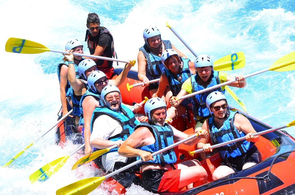 Alanya und die Stadt Side: Wildwasser-Rafting und Jeep-Safari