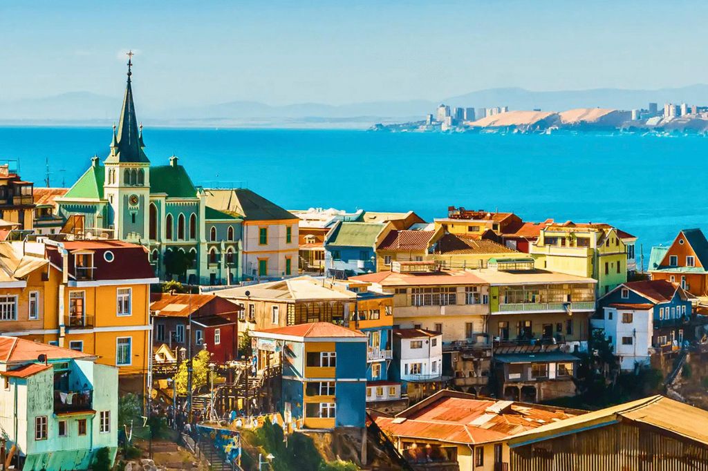 Bunt gemischt: Valparaíso und Viña del Mar