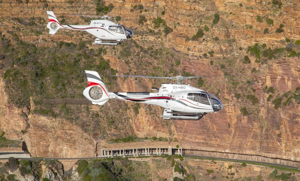 Kapstadt: Helikopterflug zu 2 Ozeanen mit Bootstour-Ticket