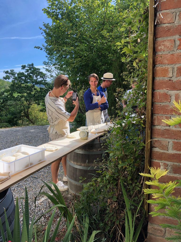 Unesco Monferrato Holzofen-Pizza-Workshop