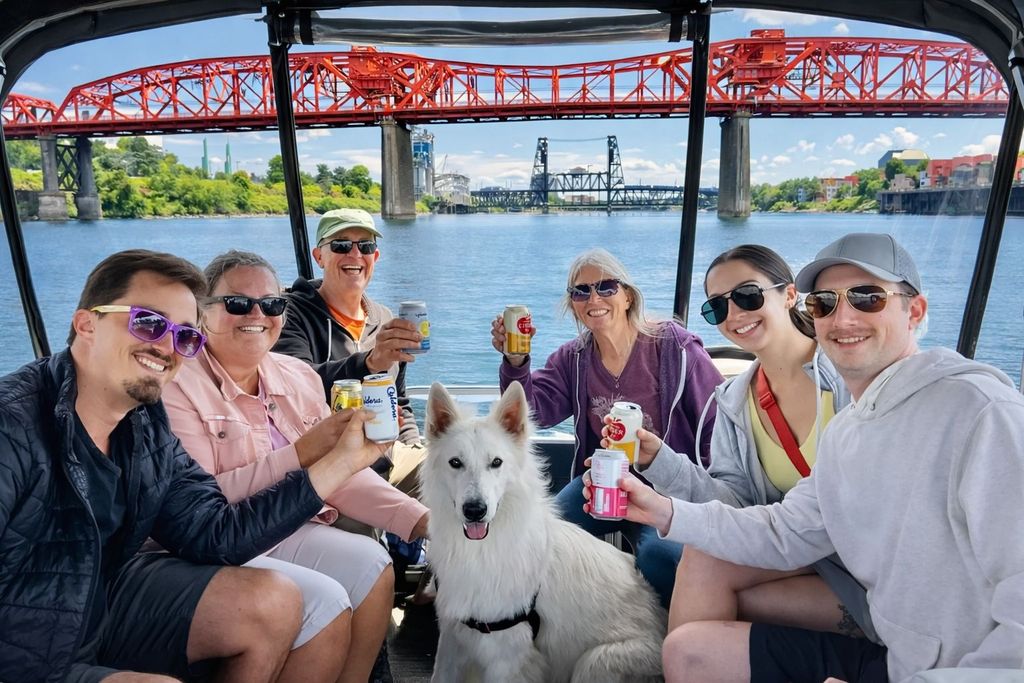 Portlands berühmte Brücken & historische Flusskreuzfahrt