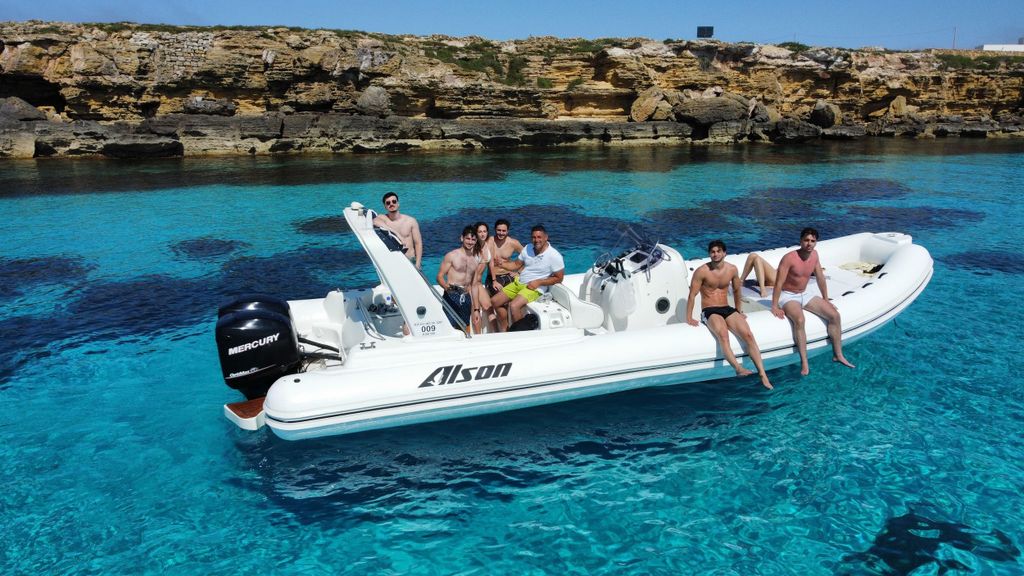 Von Marsala aus: Bootstour zu den Ägadischen Inseln mit Badestopps