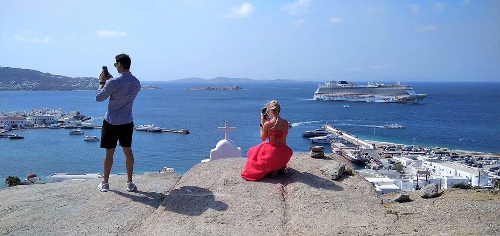 Mykonos: Highlights Tour mit Panagia Tourliani Kloster