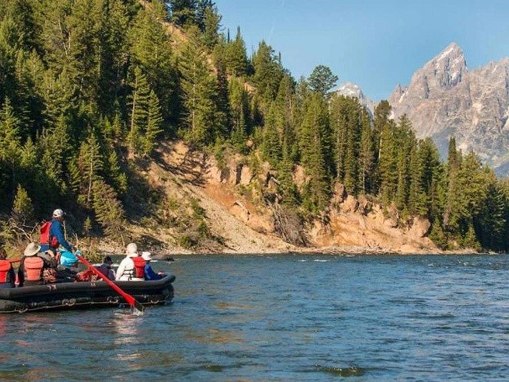 Grand Teton: Floßfahrt auf dem Snake River