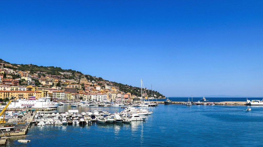 Porto Santo Stefano: Privater Rundgang mit Meerblick