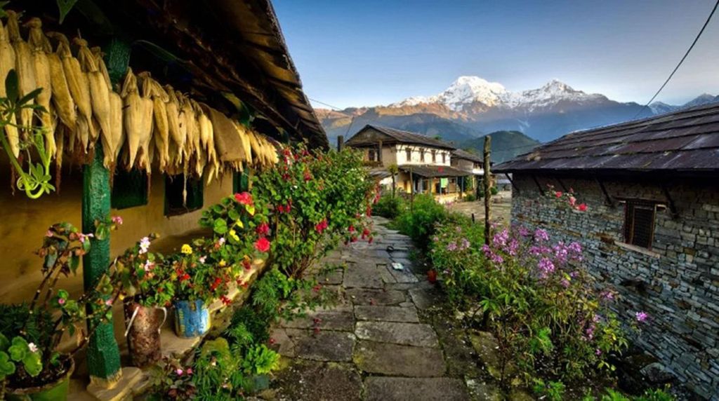 Von Pokhara: 1 Nacht 2 Tage Ghandruk Tour mit 4w Jeep