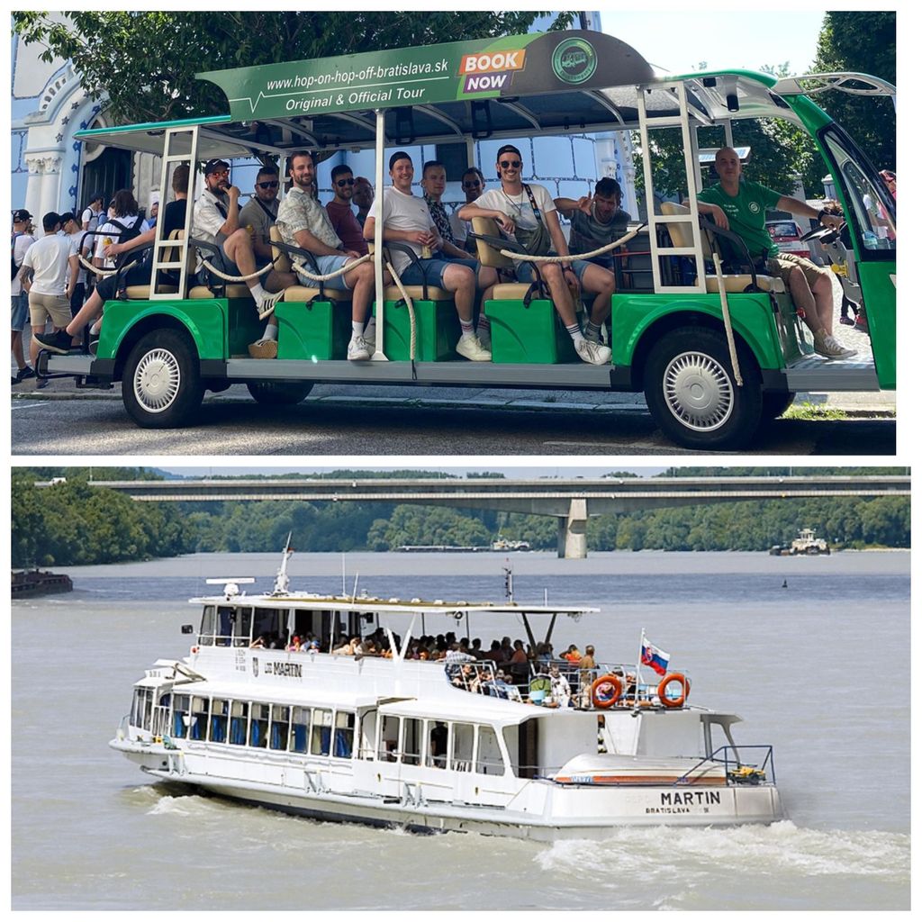 Bratislava: Hop-On/Hop-Off-Bustour + optionale Flusskreuzfahrt & UFO