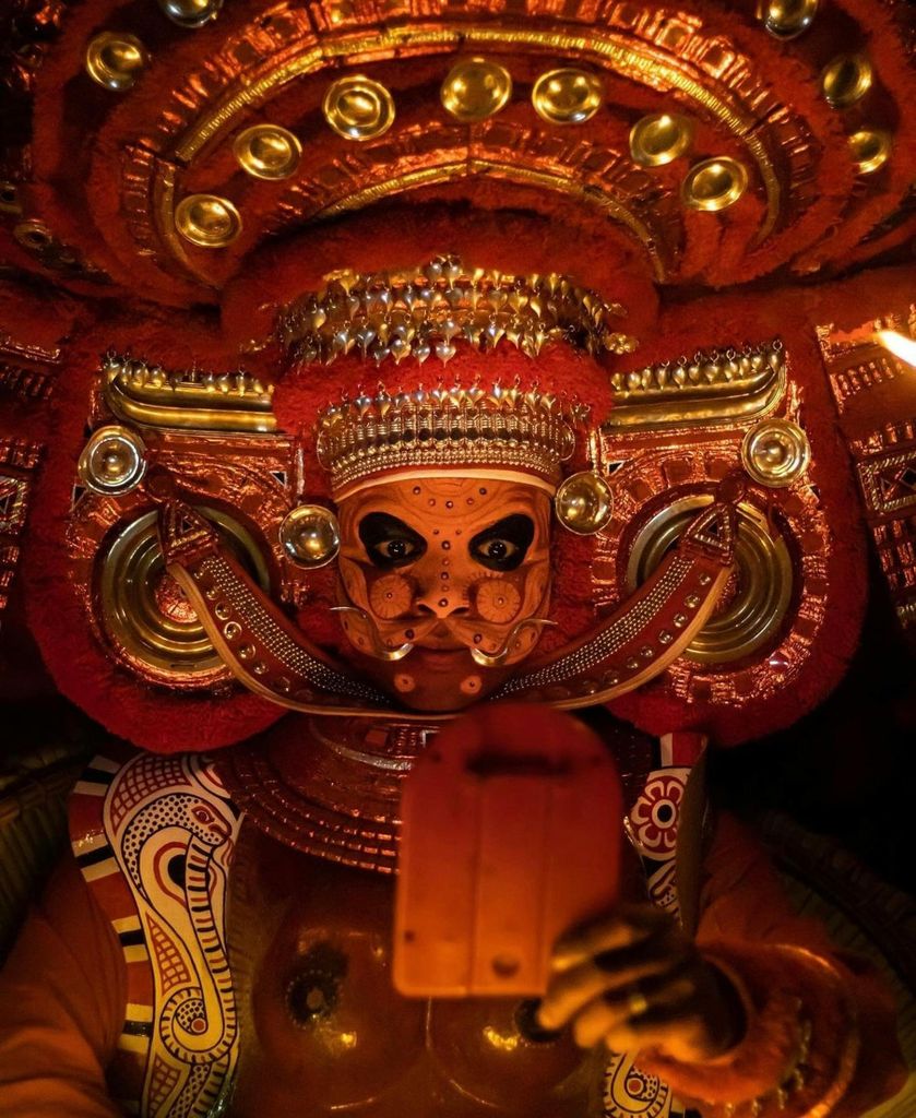 Kochi: Kathakali, Theyyam und Kalaripayattu Abendvorstellung