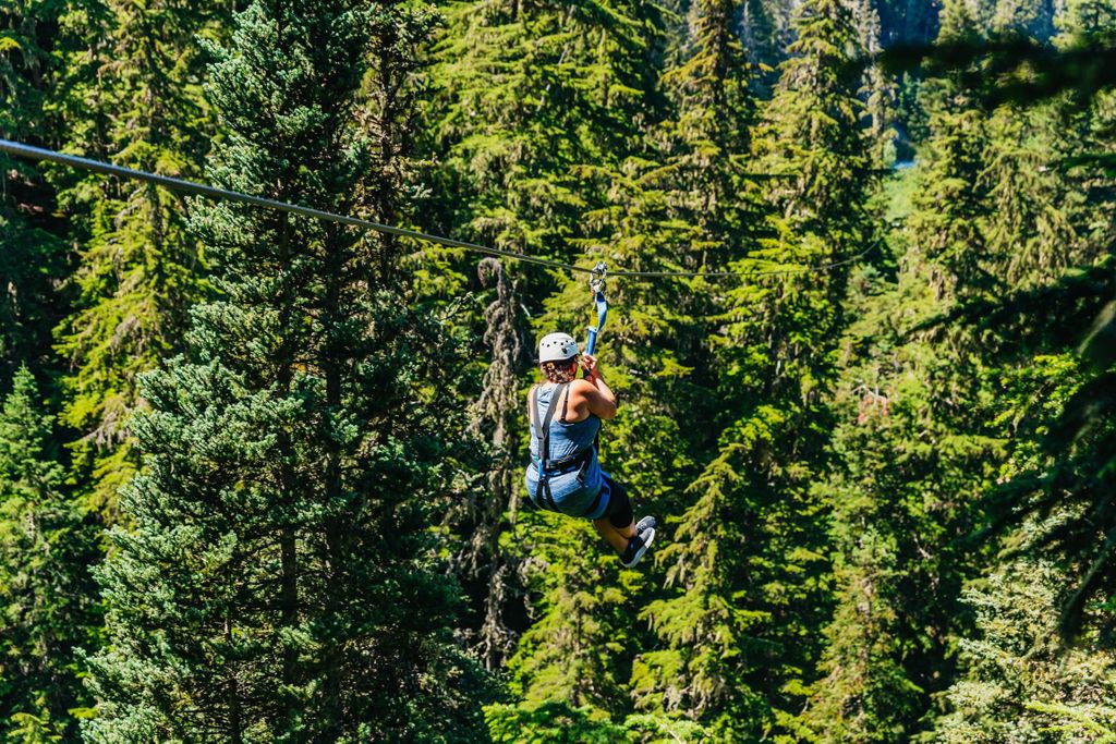 Whistler: Ziplining-Erlebnis