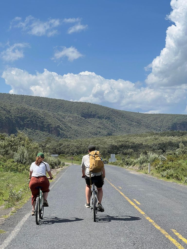 Hell's Gate & Lake Naivasha: Radtour, Wanderung & Bootsfahrt