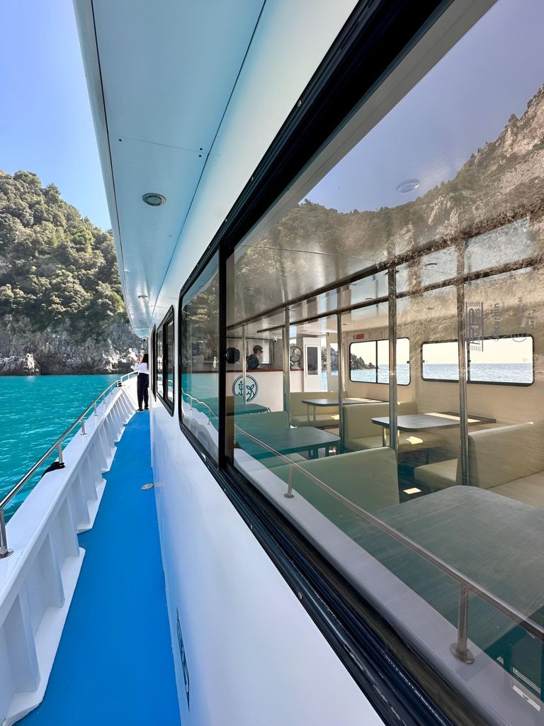 Von Salerno: Kreuzfahrt mit Zwischenstopp in Amalfi und leichtem Mittagessen