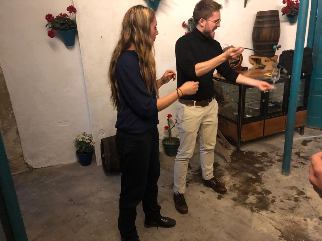 Wein- und Käseverkostung