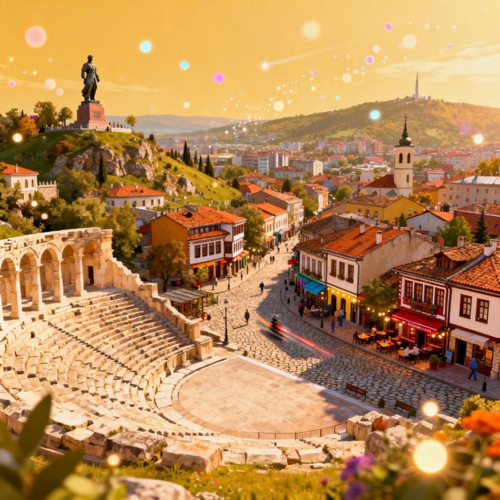 Plovdiv: Geführte Tour zu Fuß