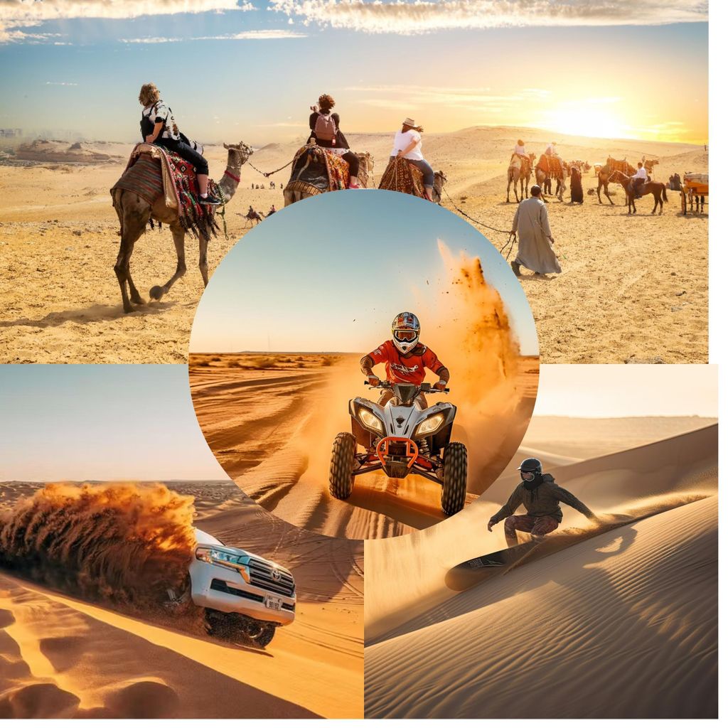 Doha: Quad Bike, Dune Bashing, Kamelritt & Inland Sea Tour