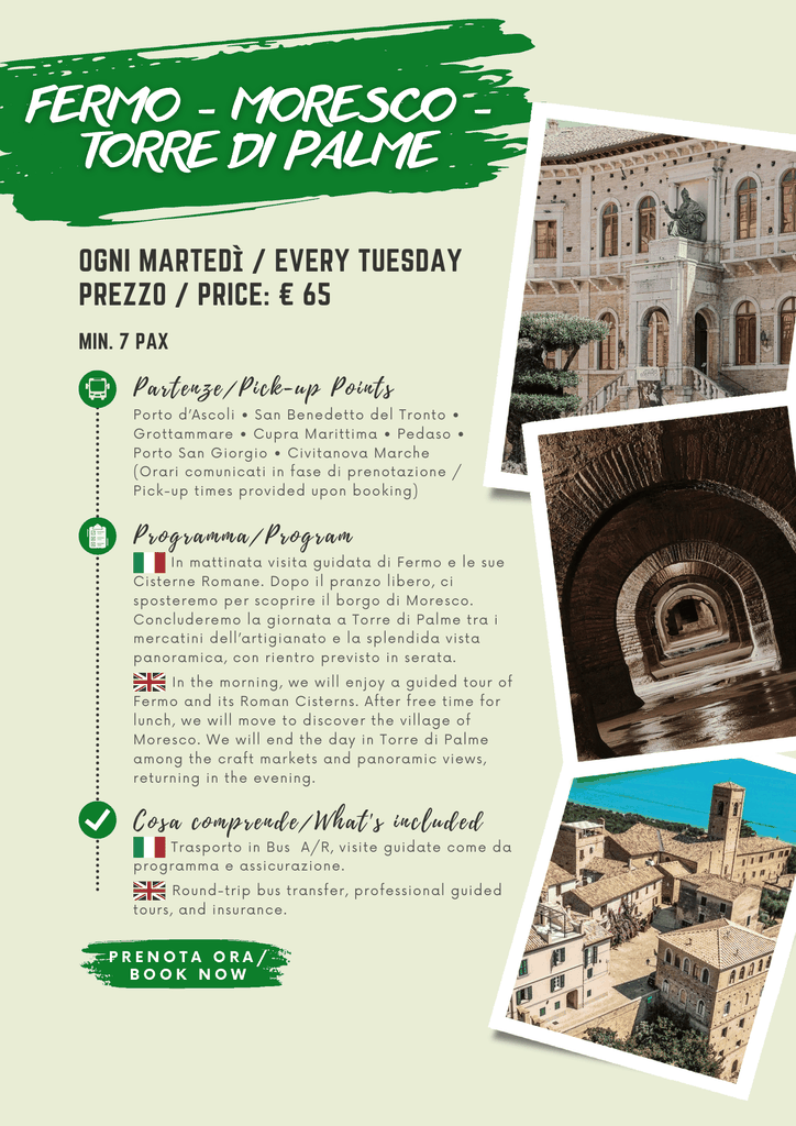 Fermo, Moresco und Torre di Palme: Entdecke den Zauber von Fermo