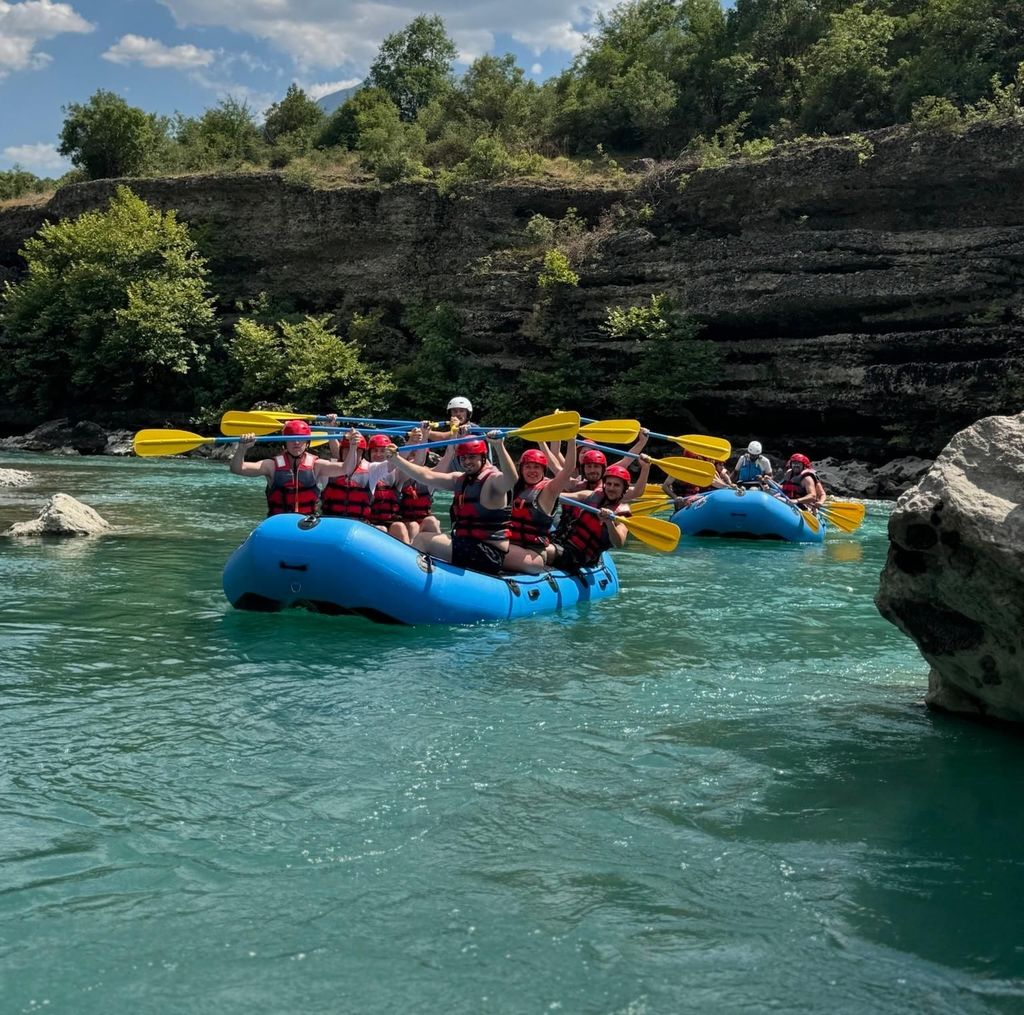 Permet: Geführte Rafting-Tour im Vjosa-Nationalpark