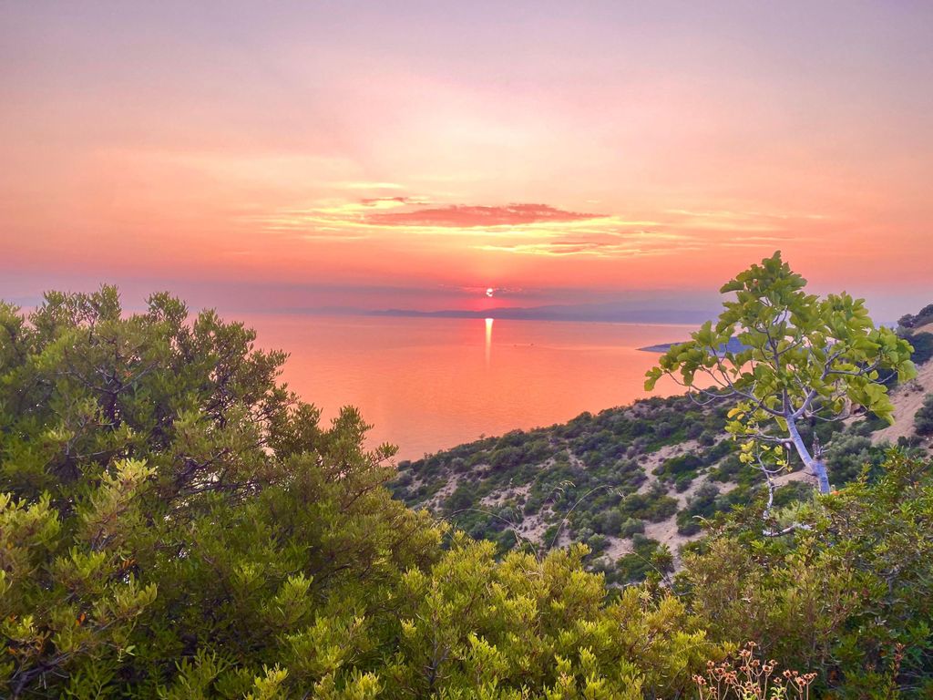 Sonnenuntergangssafari auf Thassos mit Prosecco und Obst zum Nachfüllen
