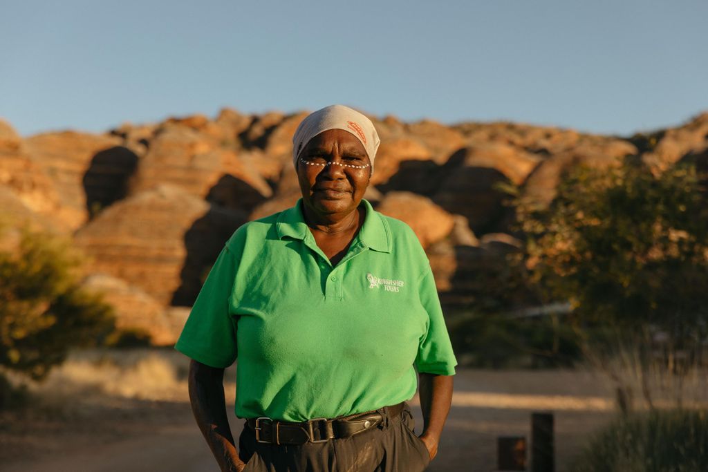 Broome: Fliege zu den Bungles: Best Day Trek mit Aborigine Guides