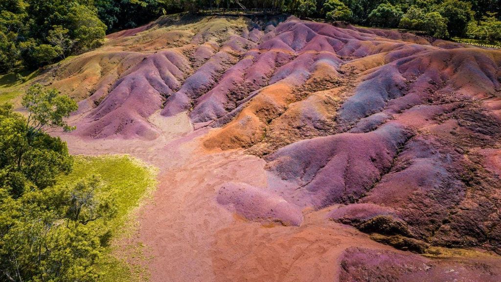 Chamarel: Eintrittskarte für den Geopark 7 Bunte Erde