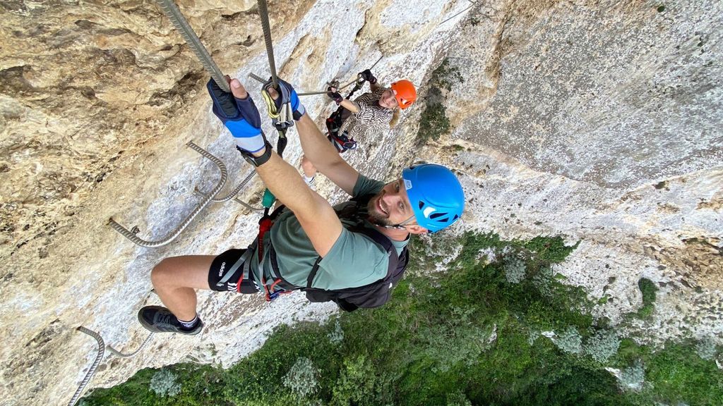 Sassari: Klettersteig Via Ferrata di Giorré in Cargeghe