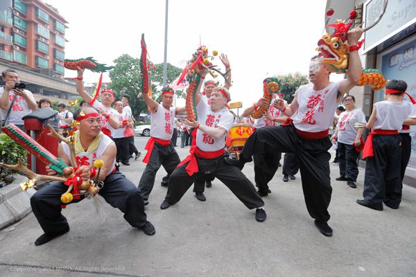 Tänzer in Macau