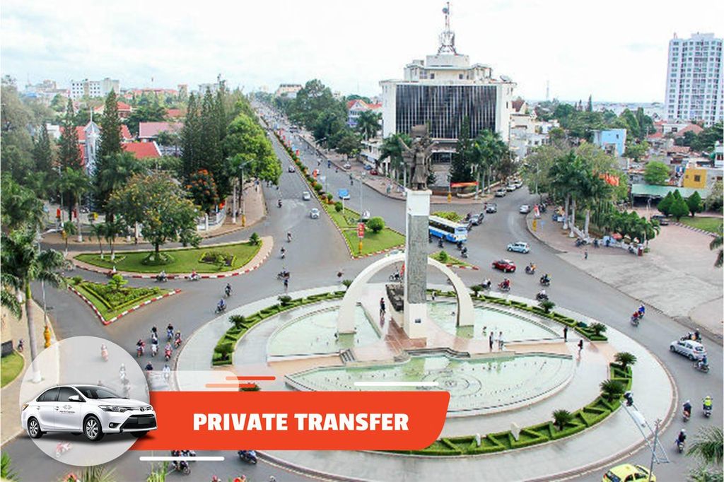Privater Transfer: Buon Ma Thuot Flughafen - Buon Ma Thuot Stadt