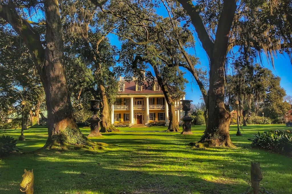 New Orleans: Destrehan Plantage, Houmas House & Mittagessen