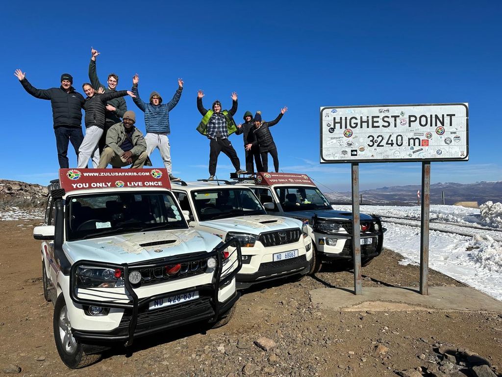 Von Durban aus: Sani Pass und Lesotho mit dem 4WD-Fahrzeug