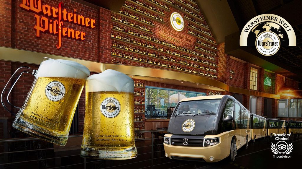 Warstein: Brauereibesichtigung der Warsteiner Welt
