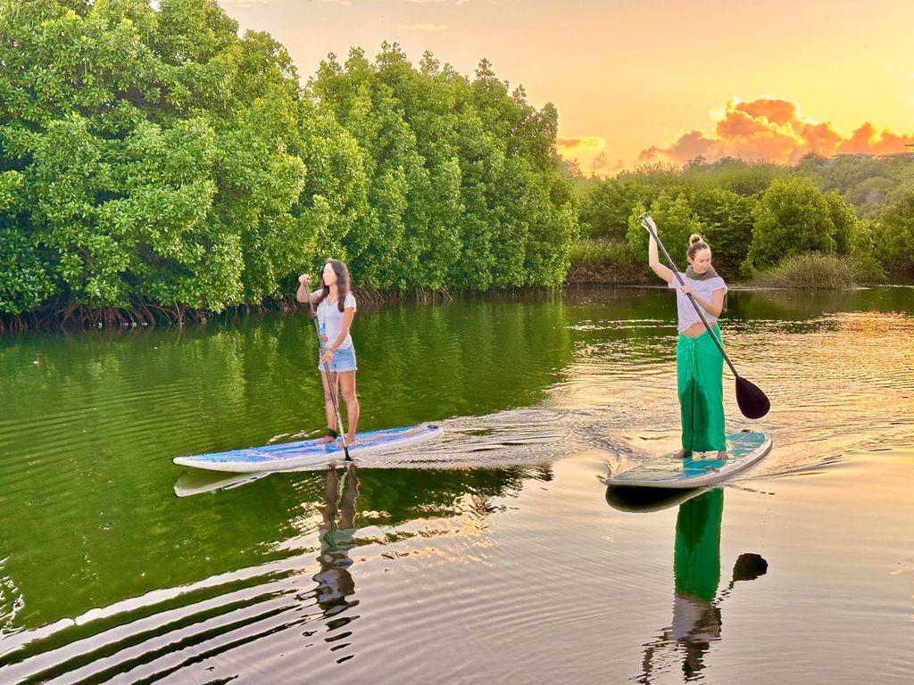 Mauritius: Geführte Stand Up Paddle Tour auf dem Tamarin Fluss