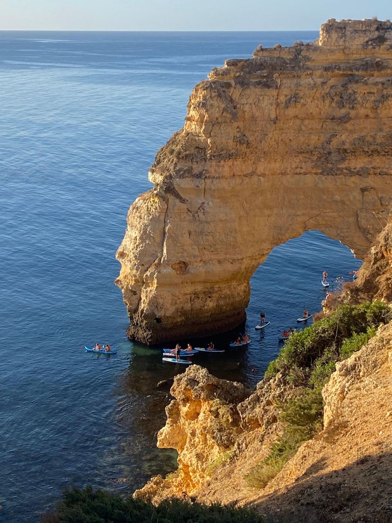 Benagil-Höhlen: Geführtes Kajak-Abenteuer mit einem lokalen Experten
