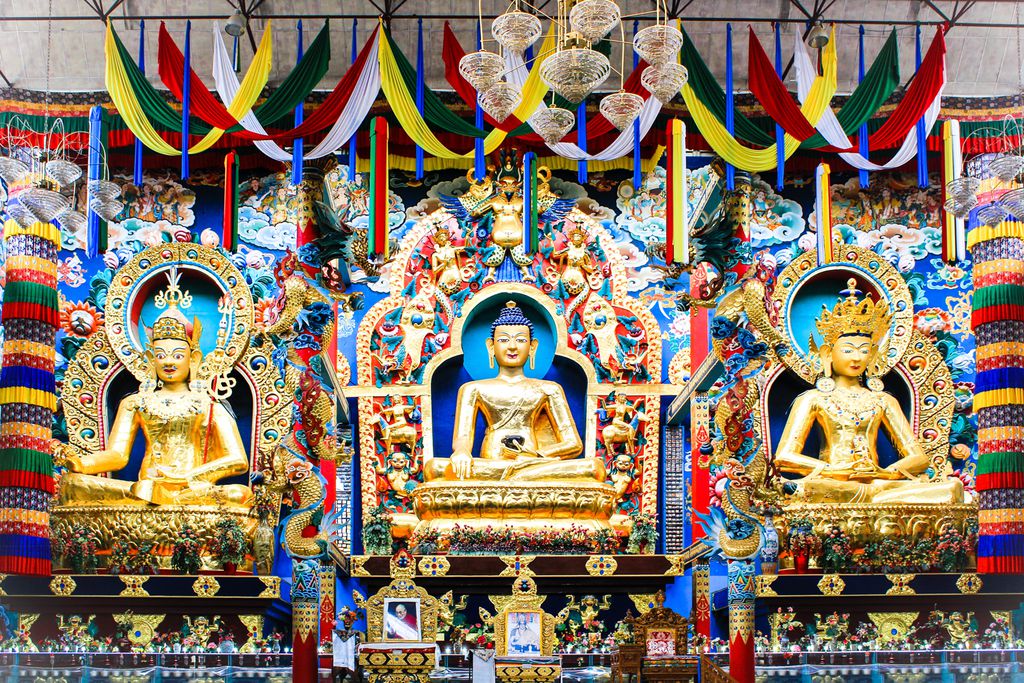 Buddha Tempel Kushalnagar