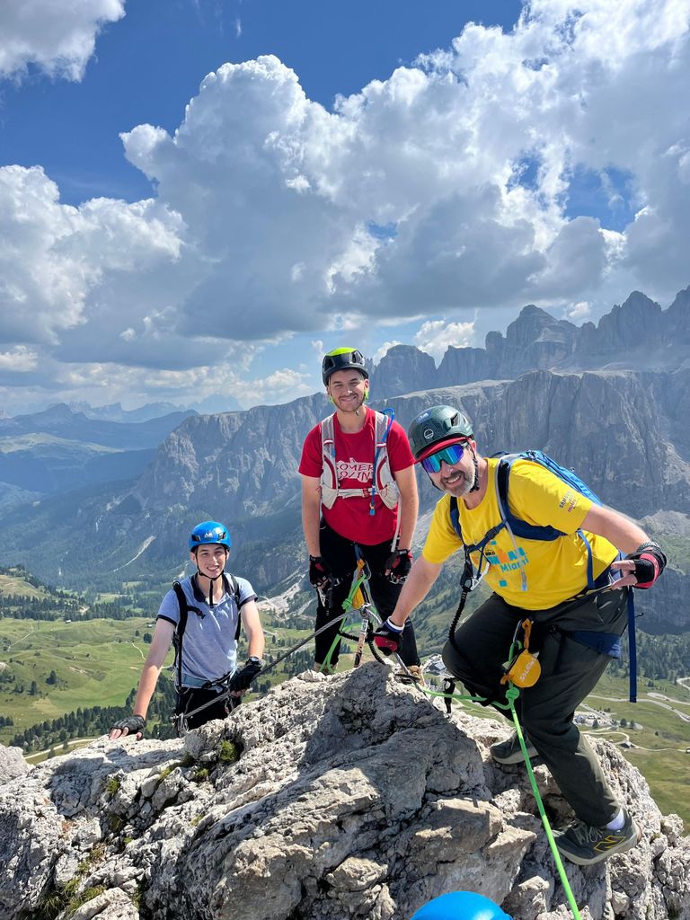 Selva di Val Gardena: Geführte Klettersteig-Tour