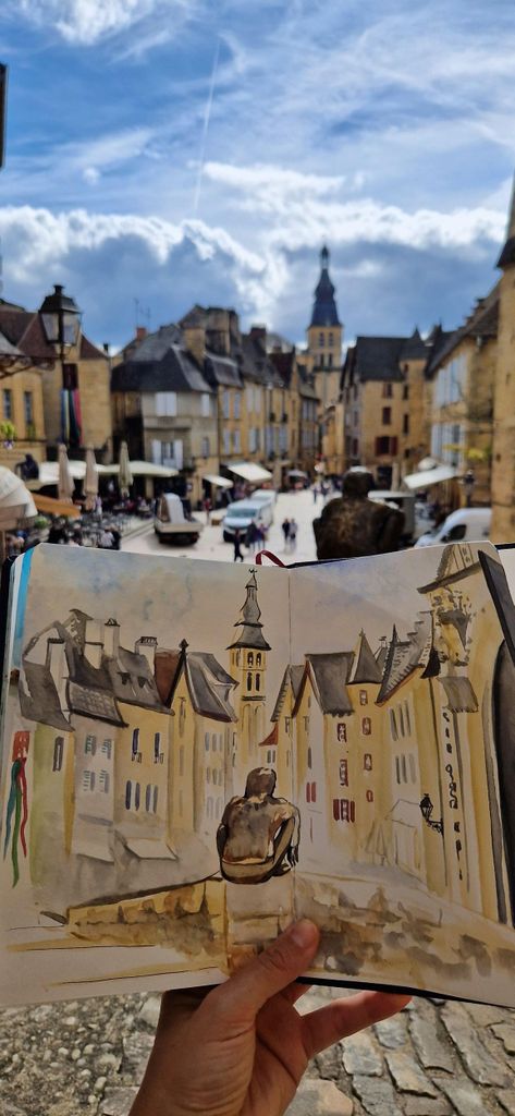 Sarlat: Reiseskizzenbuch